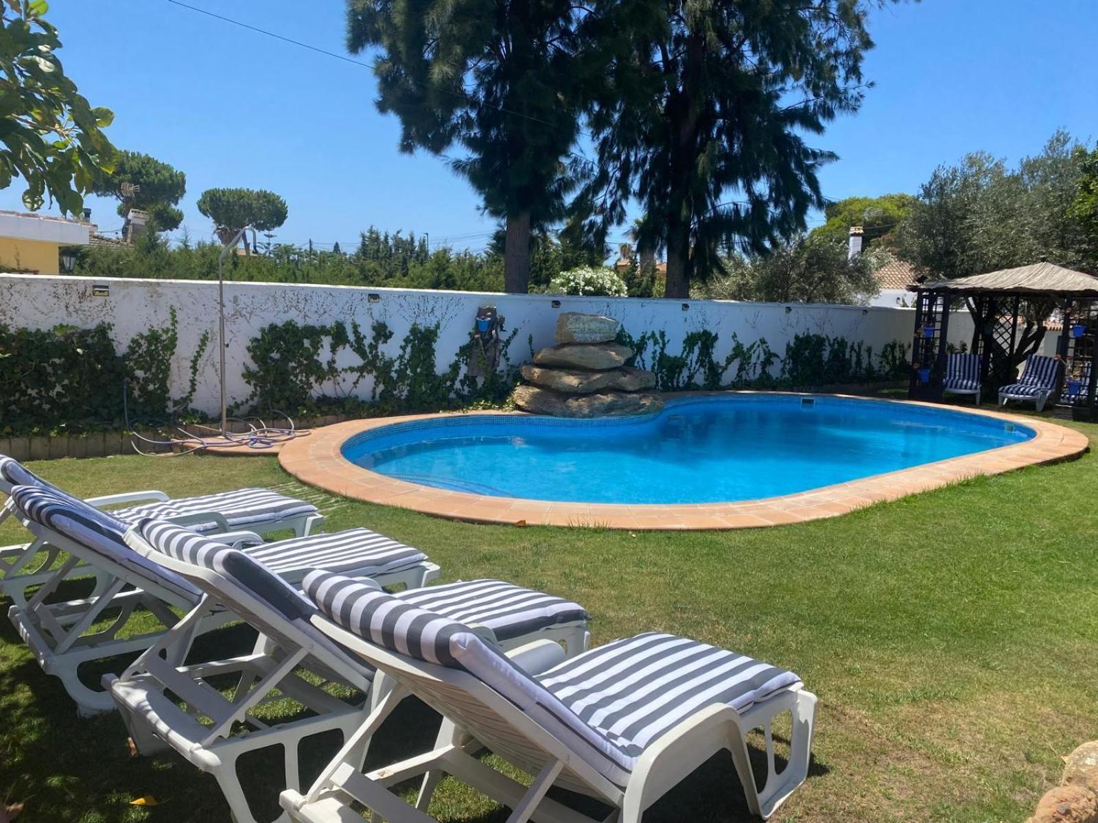 Вилла Gran Casa Con Piscina Privada By Chiclana Dreams Чиклана-де-ла-Фронтера Экстерьер фото